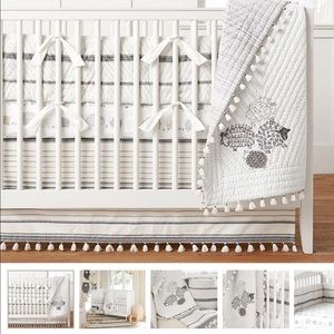 Pottery Barn “Sleepy Sheep” Quilt and Crib Skirt